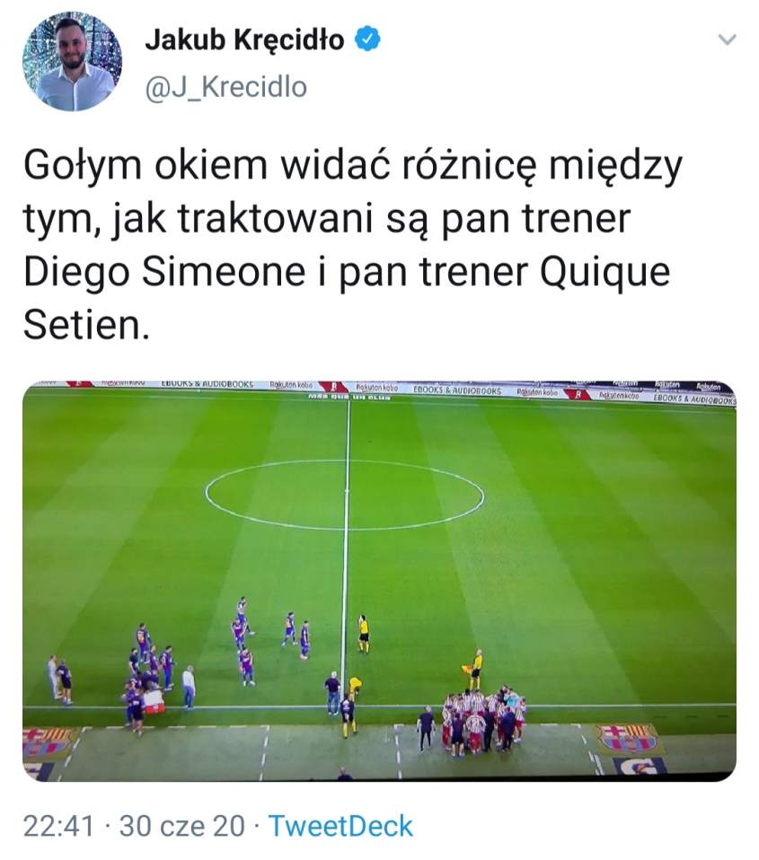 RÓŻNICA między podejściem piłkarzy Barcy a Atletico do TRENERÓW xD